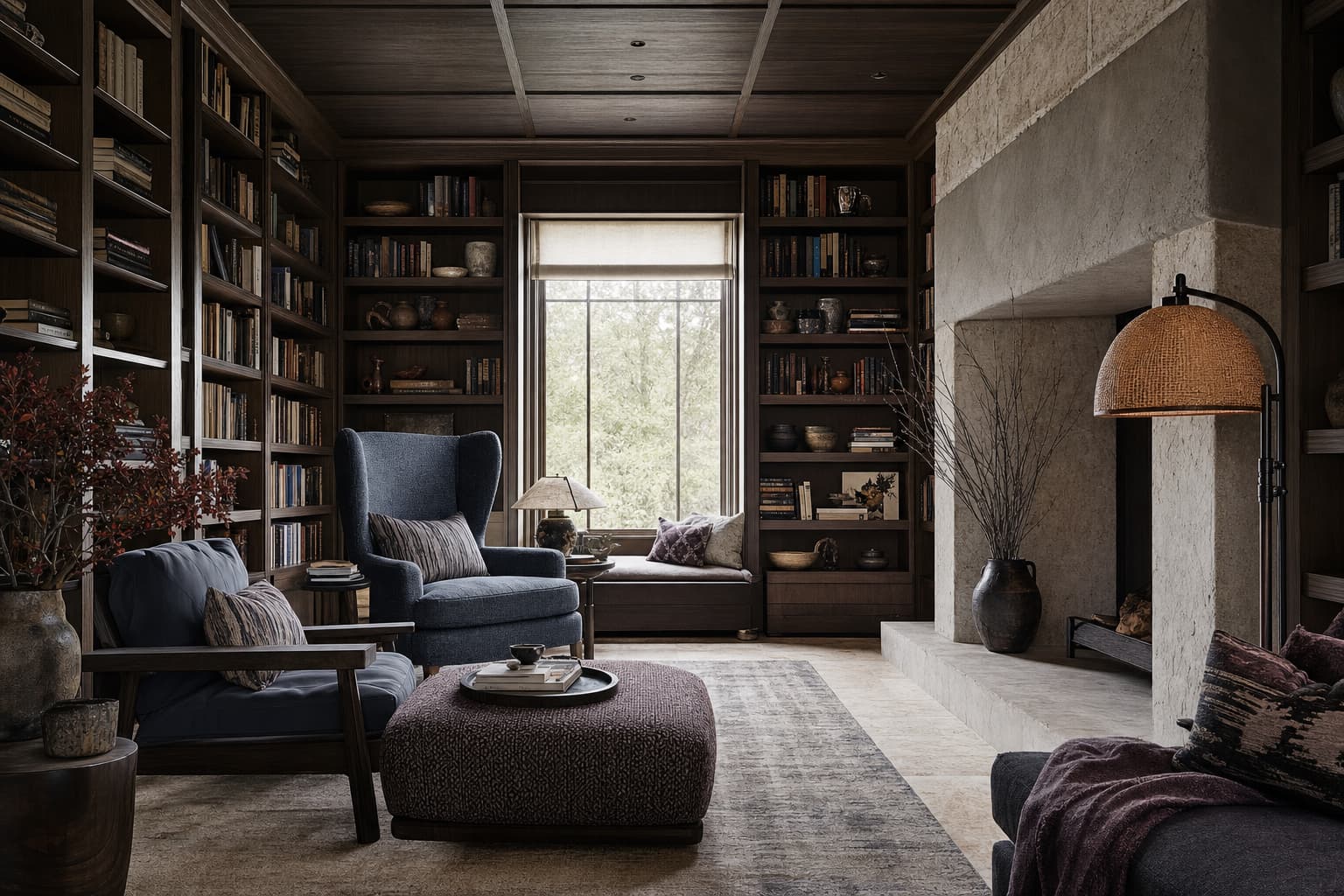 Biblioteca e Cantos de Leitura