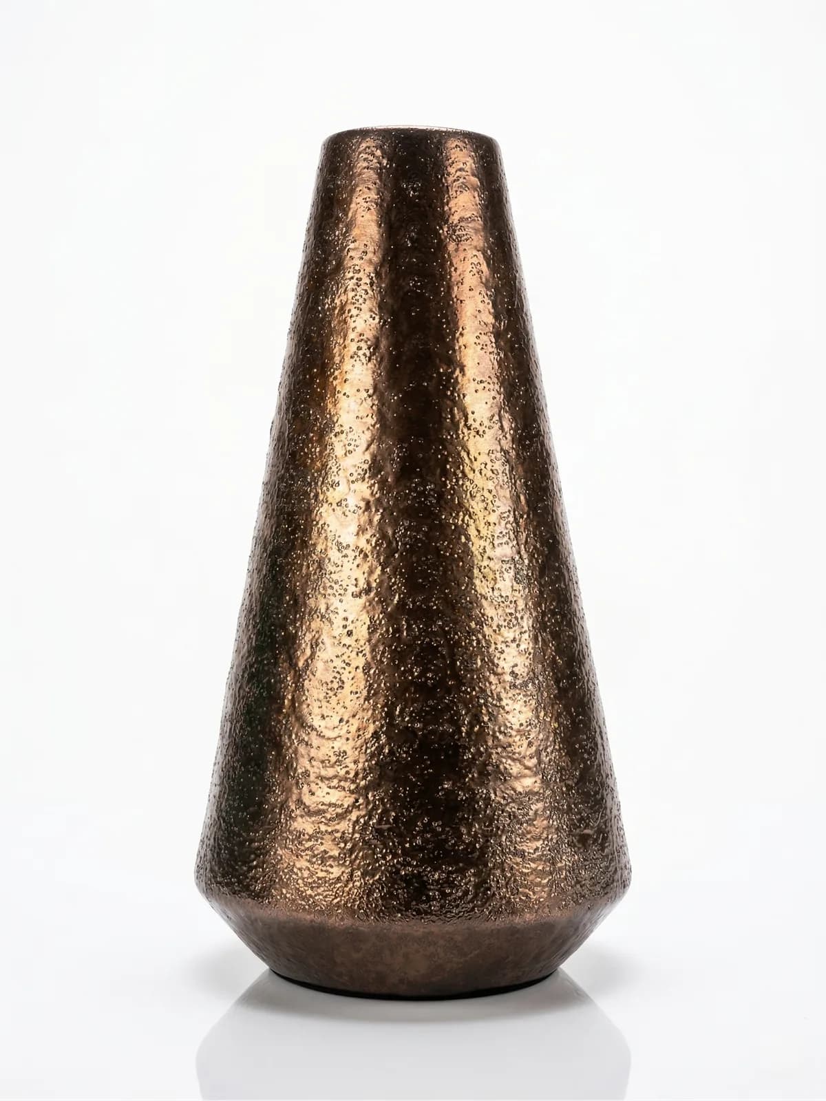 Vaso Cônico Texturizado