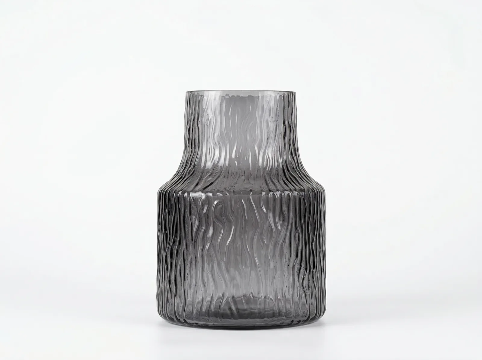 Vaso Acqua de Vidro Texturizado